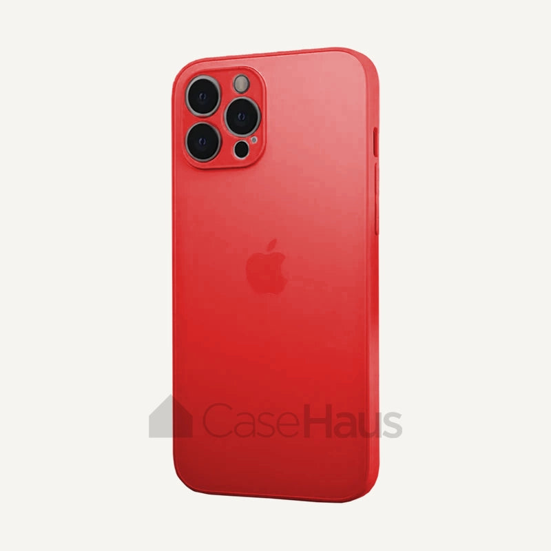 Case Glass Shield Product Red